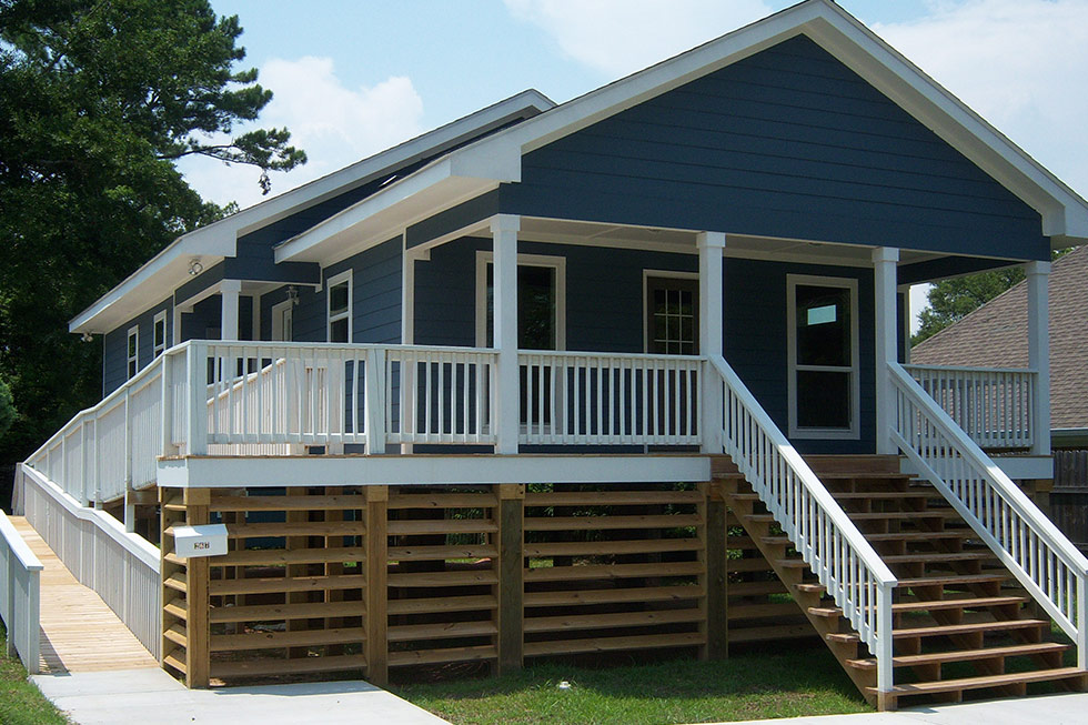 housing-services Blue house